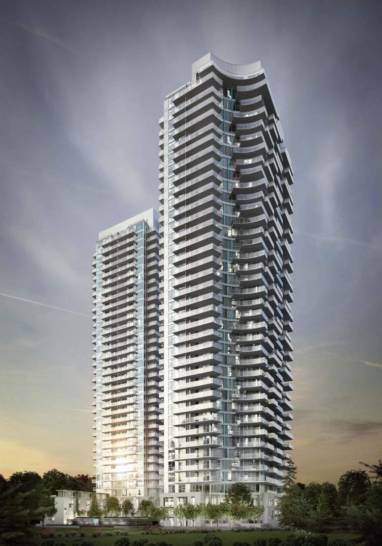 Soaring 36 and 39 storeys, two towers by award-winning dys architecture.